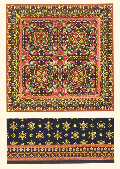 Plate of Design for Carpets, from 